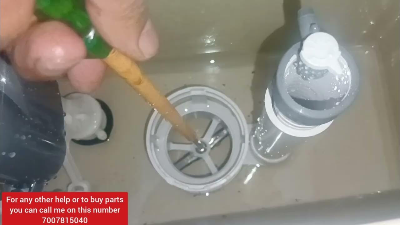 aqutop company ka toilet commode ke syphon ke leakage ko kaise thik