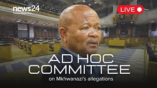 WATCH LIVE | Senzo Mchunu appears before Ad Hoc Committee