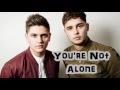 Eurovision 2016 United Kingdom Joe &amp; Jake - You&#39;re Not Alone - LYRICS