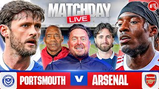 Portsmouth 1-2 Arsenal | Match Day LIVE | FA Cup