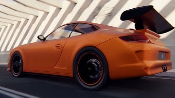 CGI Porsche Animation - Blender