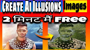 Viral AI Illusion Art Photo Editing Tutorial In 1 Click ( Free) | Hugging Face Illusion Diffusion