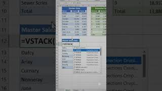 🔥 Stop Copy-Pasting Tables! Use =VSTACK in Excel Instead