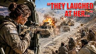 Everyone Laughed When She Took the Last Vehicle — Until the Convoy Was Ambushed