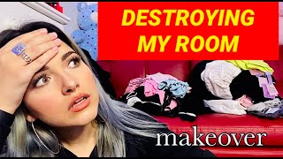 DESTROYING My Room and Immediately Regretting It... *help*