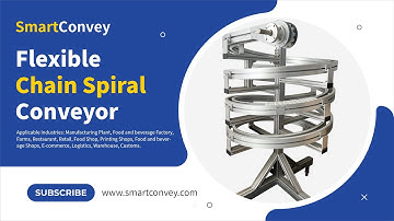 Efficient Solutions: Explore the Versatility of the Flexible Chain Spiral Conveyor!