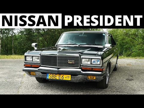 Nissan President V8 - japoński Wołgadillac