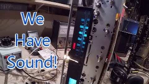 Marantz 2252 Receiver Repair & Restoration (Part Two)