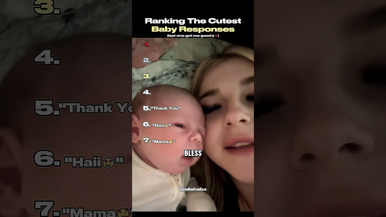 Ranking The Cutest Baby Responses