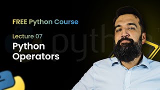 Python Operators | Python Programming | Class 7