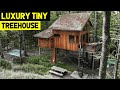 TINY HOME TREEHOUSE! Eco-Luxury Tiny Home in the Trees (Full Tour)
