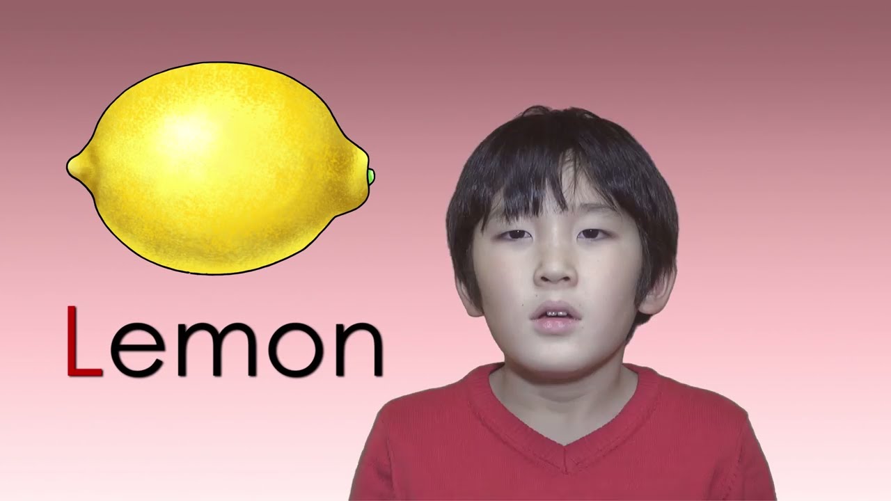 子供英語 アルファベットの発音 L Lemon Your Child Can Learn The 26 Capital Letters Of The Alphabet Youtube