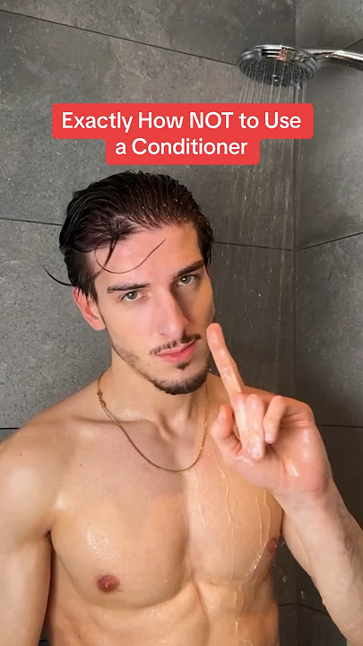 How NOT to Use a Conditioner! ❌ #haircare #hair #conditioner #haircareroutine