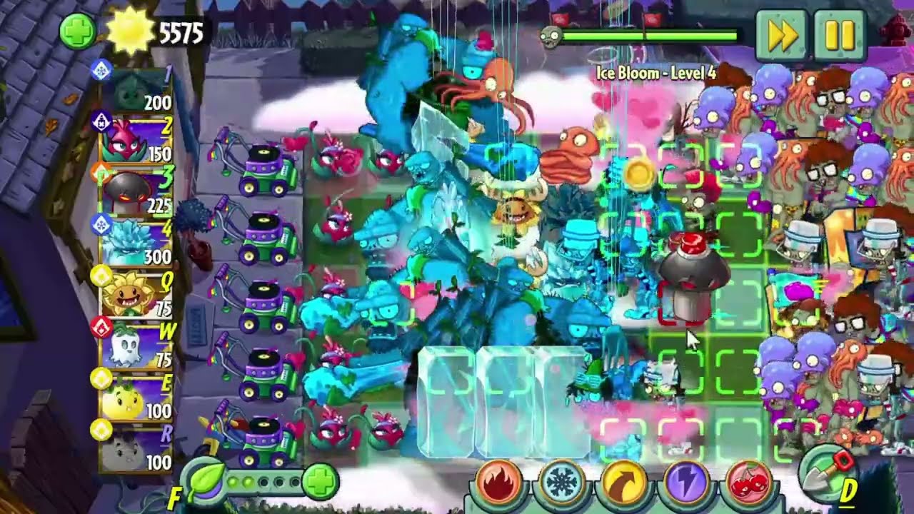 PVZ 2 Gardenless - Ice Bloom Epic Quest