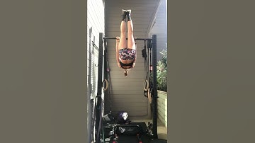 Pull to inverted hang (bar)