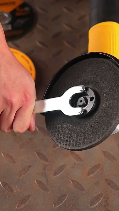 How to install an Angle Grinder?