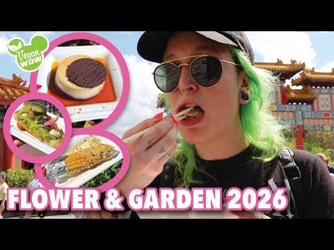 Vegan Options at the 2026 EPCOT International Flower and Garden Festival