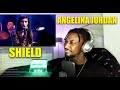 SINGER REACTS To Angelina Jordan (12) performs «Shield»