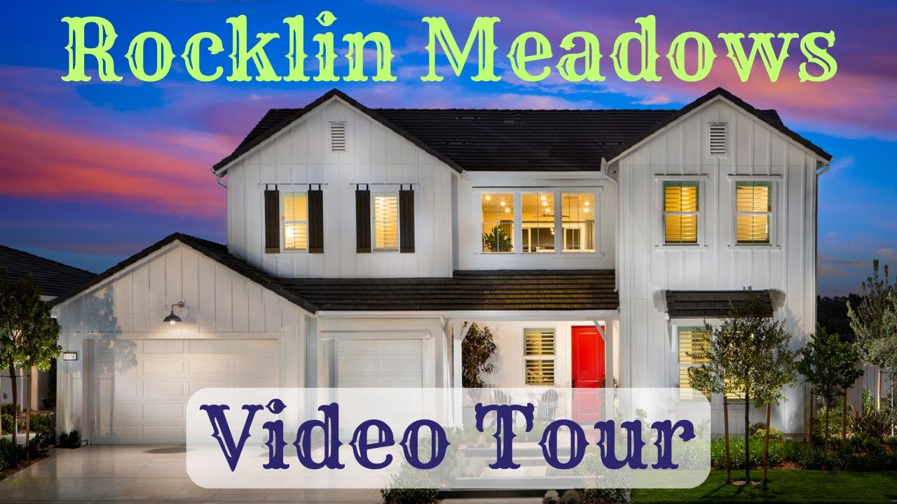 Rocklin Real Estate // Model Home Tour // The New Home Co. Rocklin