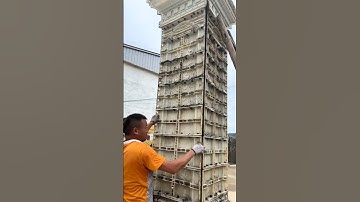 🥇 Premium Fiber Column Shuttering | कॉलम के लिए हाई क्वालिटी फाइबर सटरिंग डिजाइन!