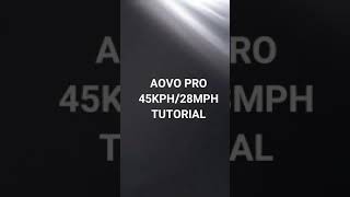 AOVO PRO SPEED HACK! 45Kph/28Mph! WORKING 2020/21!! 🛴⚠️ screenshot 2