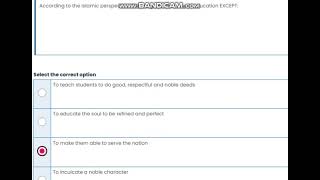 EDU101 - Foundations of Education (Quiz No. 1) 6-May-26