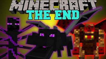 Minecraft: THE END MOD (HARDCORE BOSSES, DUNGEONS, & EPIC ITEMS!) Mod Showcase