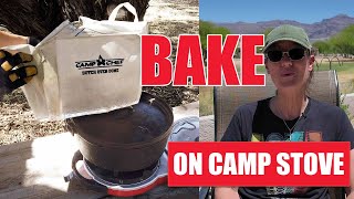 How To Use A Dutch Oven Dome (To Bake Over A Camp Stove)