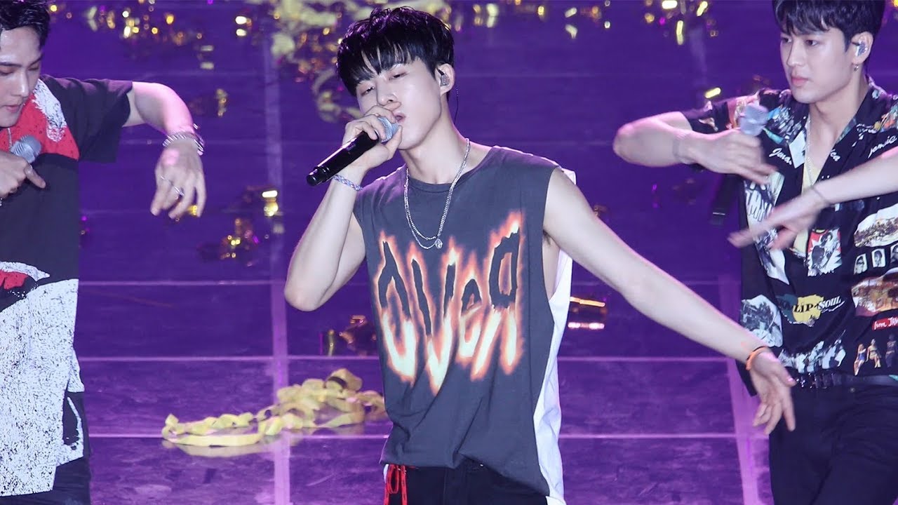 180804 아이콘(iKON) 비아이(B.I) - 죽겠다 (KILLING ME) [KB리브콘서트] 4K 직캠 by 비몽