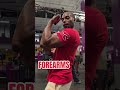 FOREARMS MUST GROW! Tall King Lifter Hack for aestheic arms #forearmworkout #gym