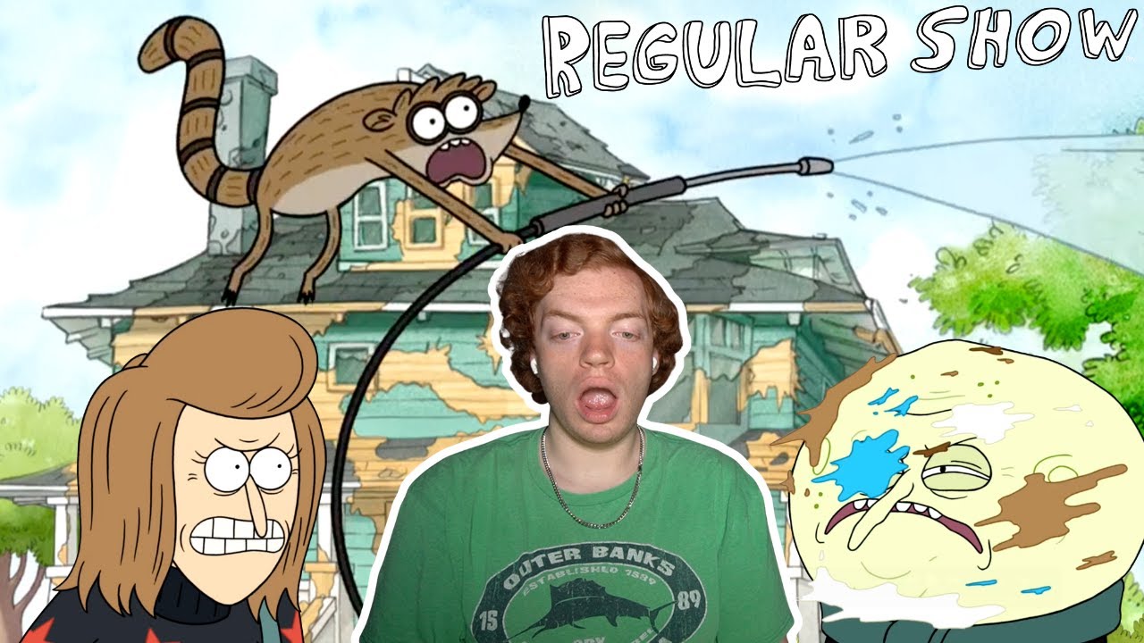 Обычное шоу, сезон 5, серия 34 «Покраска» / серия 35 «Реакция на торт»