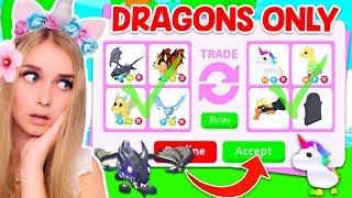 TRADING *LEGENDARY DRAGONS* ONLY In Adopt Me! (Roblox)