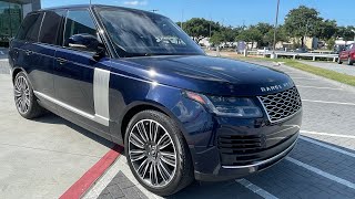 Trade Alert! 2022 Range Rover HSE in Portofino