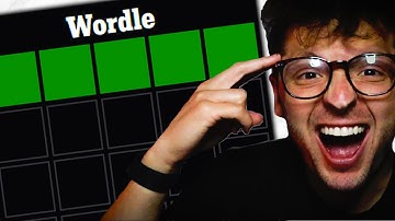 I GOT THE WORDLE ON MY FIRST GUESS!!