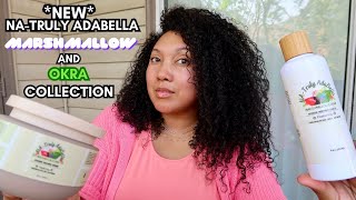BEST WASH and GO 2024! *NEW* Marshmallow and Okra Products from NA-Truly AdaBella | Ashkins Curls