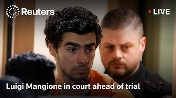 LIVE: Luigi Mangione in court ahead of trial