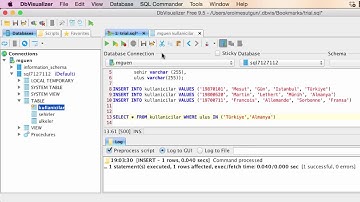 Yakın Kampüs - MySQL - Ders 5: WHERE, IN, BETWEEN, CURDATE, INTERVAL komutlari