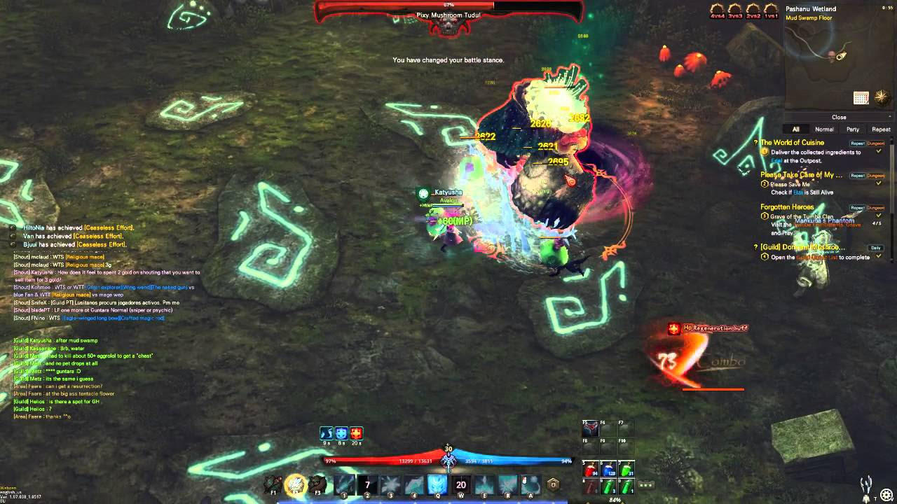 เกม eloa  New  ELOA Online (now Warlords Awakening) - Mage solo Mud Swamp