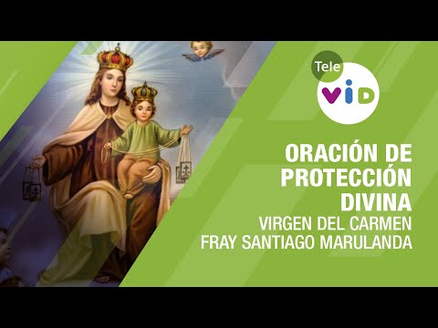 Oración de Protección Divina Virgen del Carmen 🙏 Fray Santiago Marulanda #TeleVID #VirgenDelCarmen ¿Qué Virgen protege del mal? 2025