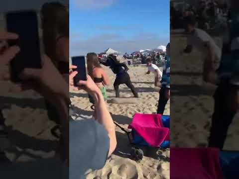 Furry fight on beach #furries #fight