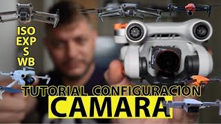 📙 Como Configurar la CÁMARA de tu drone | MODO PRO explicado + SANFOU 600W