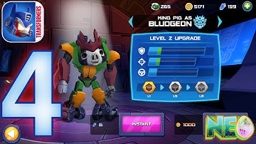 Angry Birds Transformers: Gameplay Walkthrough Part 4 - Transformers Upgrade! (iOS, Android)