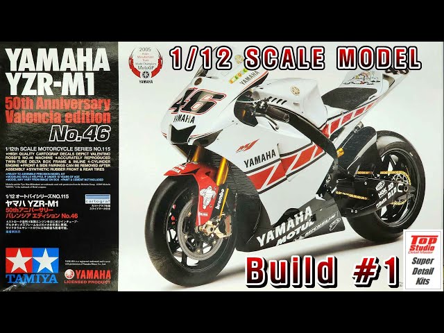 オートバイ・バイク TAMIYA YZR-M1 50th Anniversary No.46 Amazon.com: TAMIYA 1/12 Yamaha YZR-M1 '04 Factory - No.46/No
