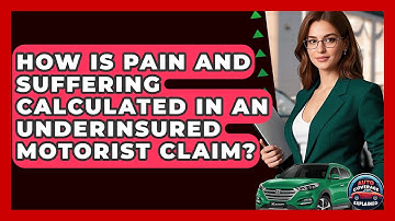 How Is Pain And Suffering Calculated In An Underinsured Motorist Claim? - Auto Coverage Explained