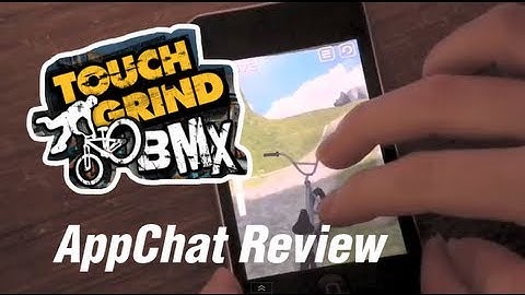 Touchgrind BMX iPhone Review and Gameplay