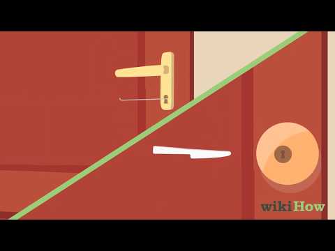Video: So öffnen Sie eine verschlossene Badezimmertür – wikiHow
