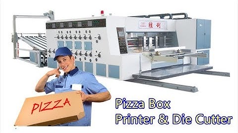 GYK Series 1370X2500 5 Colors Flexo Printing Slotting Die Cutting Machine with Stacker for Pizza Box