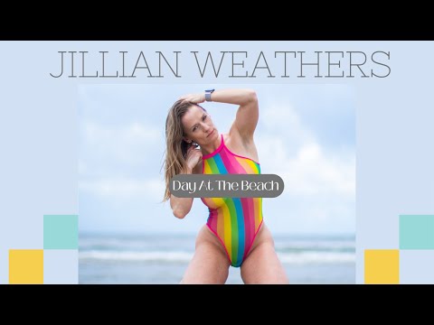 Jillian Weathers' Day At The Beach