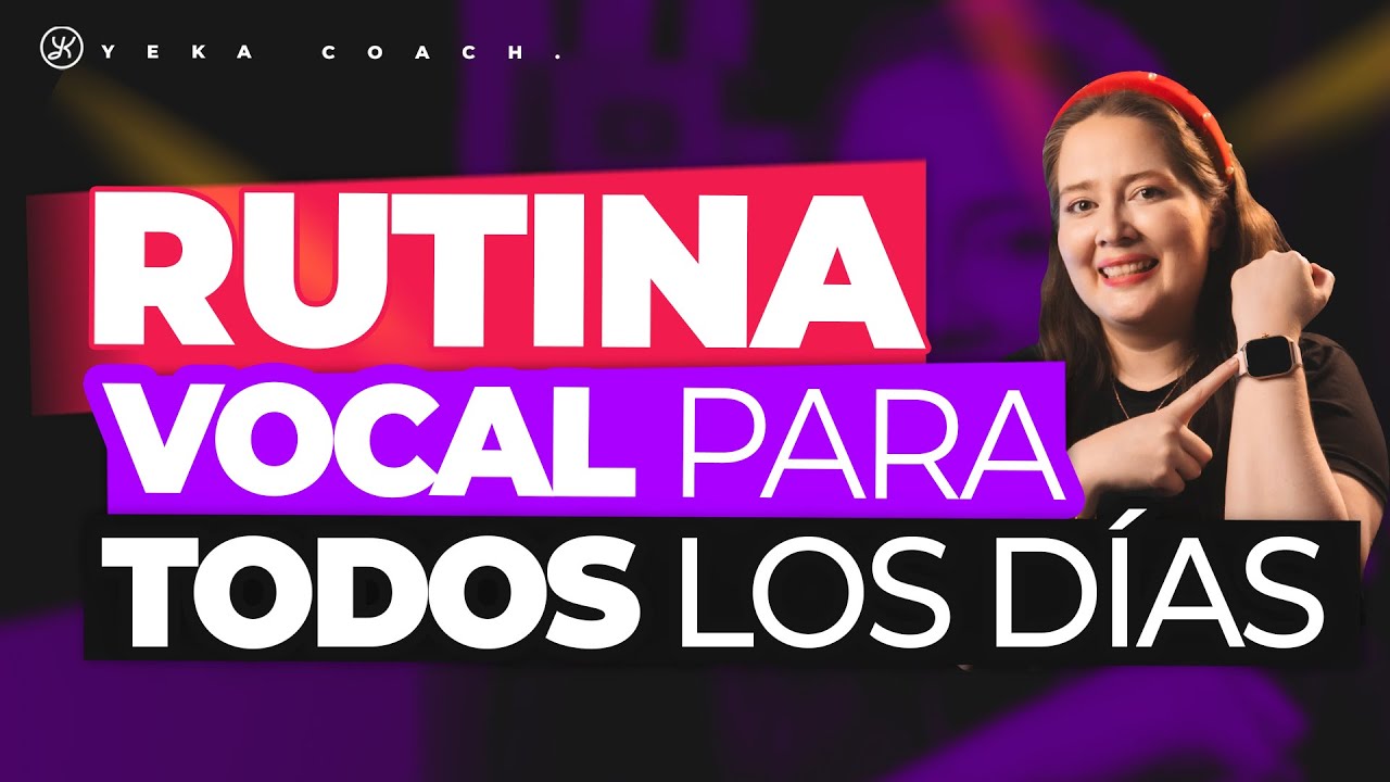 MEJORA TU AFINACIÓN VOCAL CON ESTA RUTINA DE CANTO PARA TODOS LOS DÍAS ...