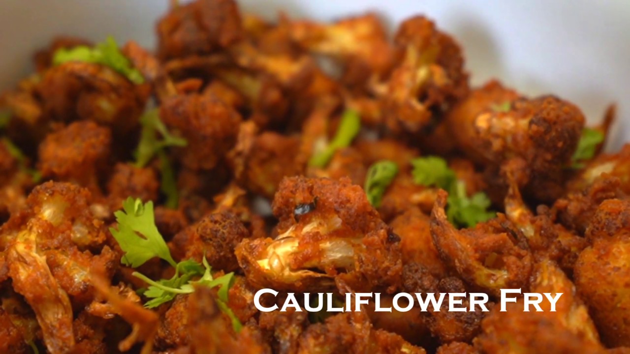 South Indian Style Cauliflower Fry The Spicy Elaichi Simple and